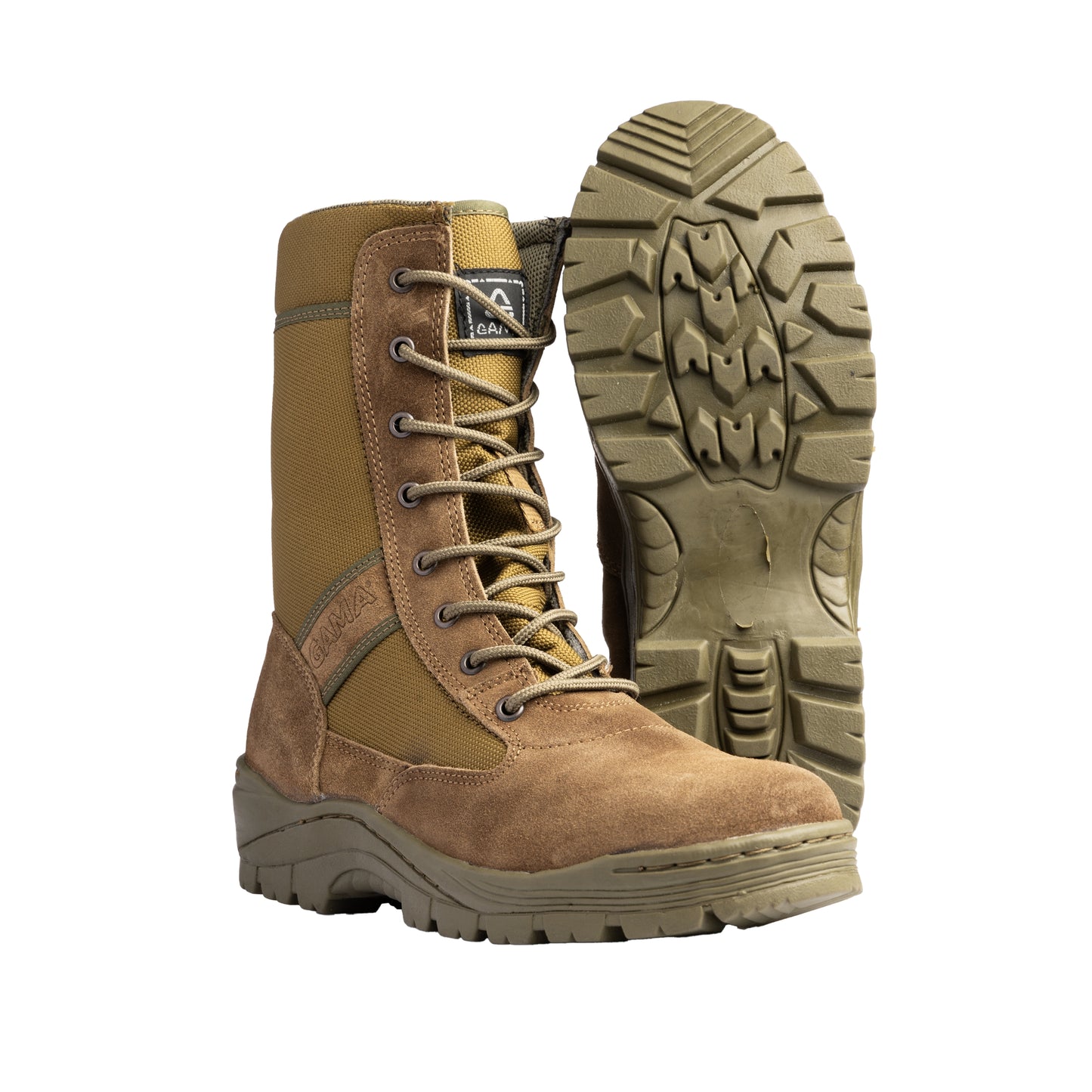 Bota Táctica M1 Gamuza Coyote Jamaica